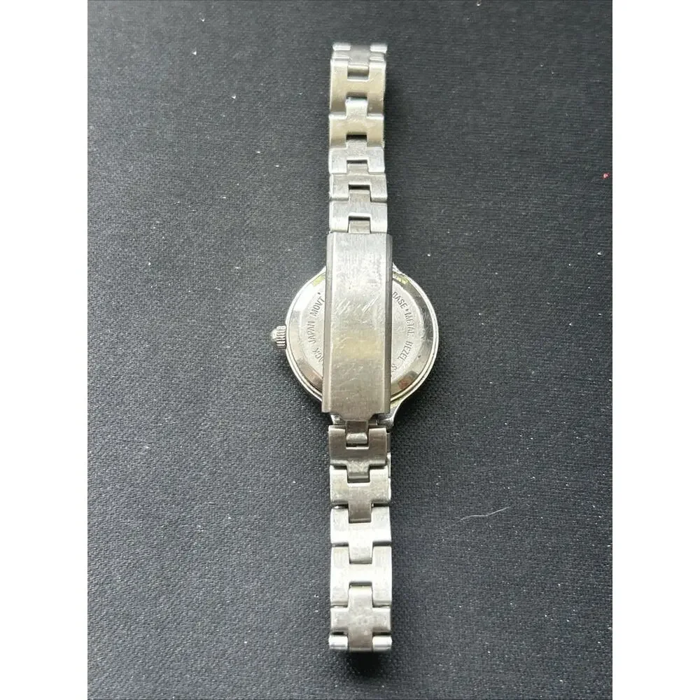 Kathy Ireland Silver Tone Blue Dial Women’s Quartz Watch